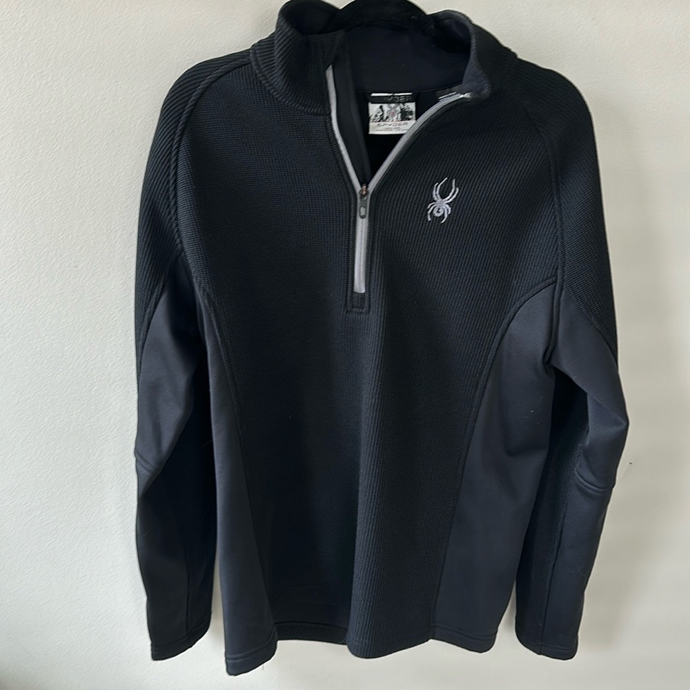 Spyder Quarter Zip, Size Large